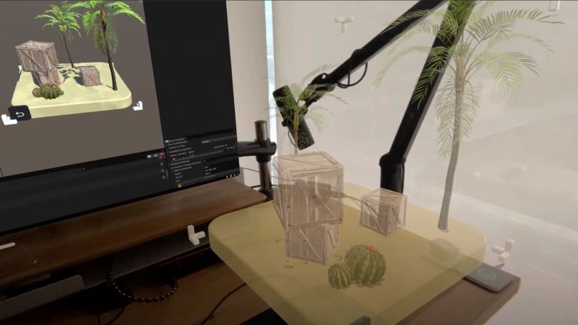 Spatial computing solution prototype preview